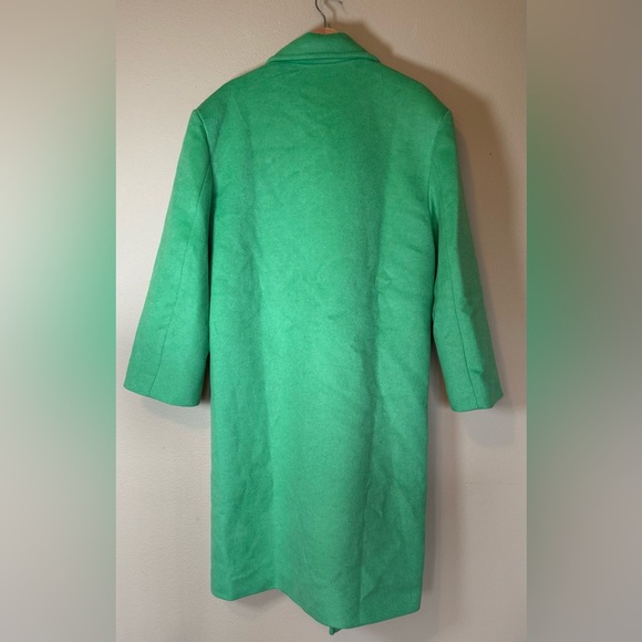 BLANCA Adeline Wool Blend Oversized Coat In Green NWT Size XS/S - Picture 4 of 8